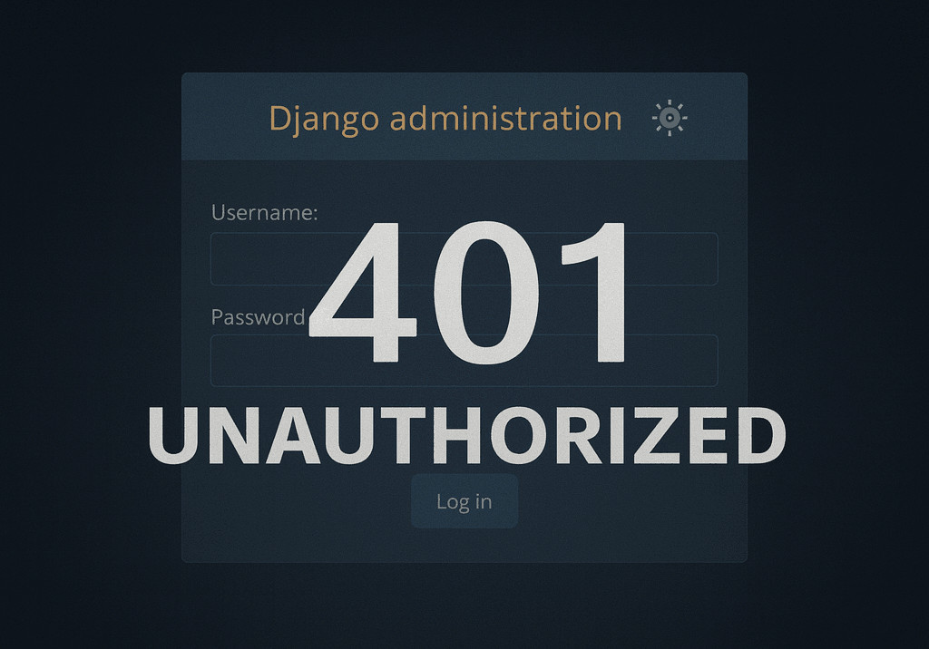 Django Admin 401: Returning Proper Unauthorized Responses for Fail2ban